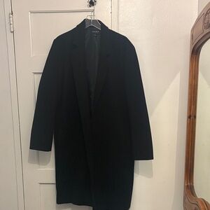 Pacsun Los Angeles Men's Elegant Black Coat light weight in perfect condition .